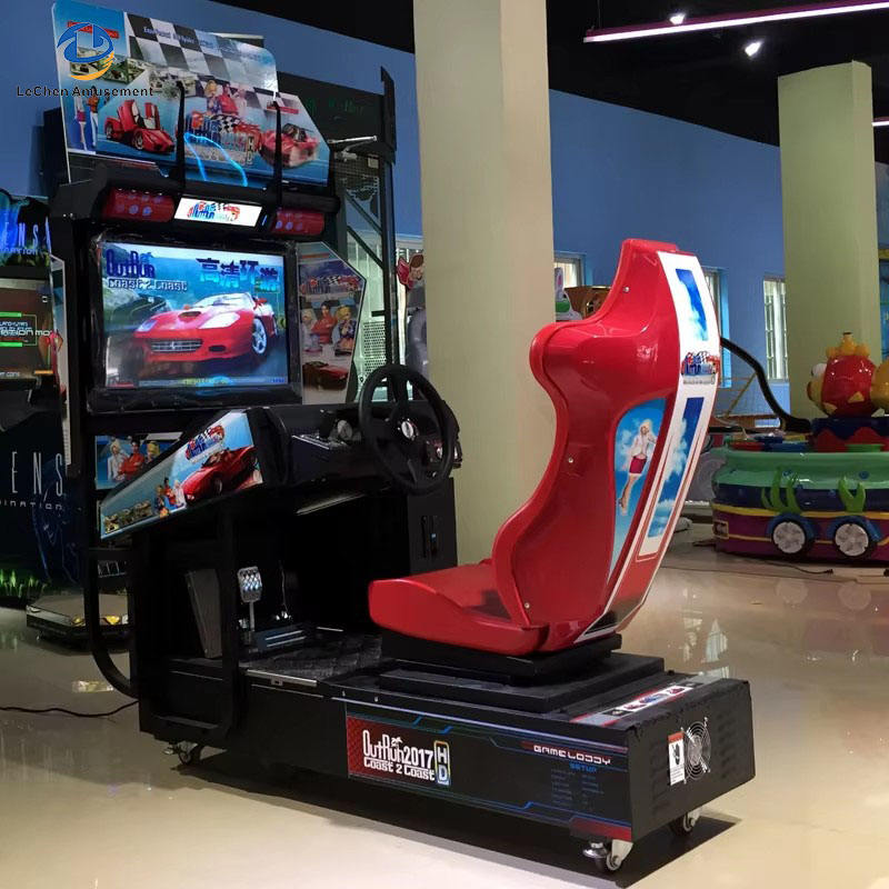 Professional commercial racing simulator gaming system